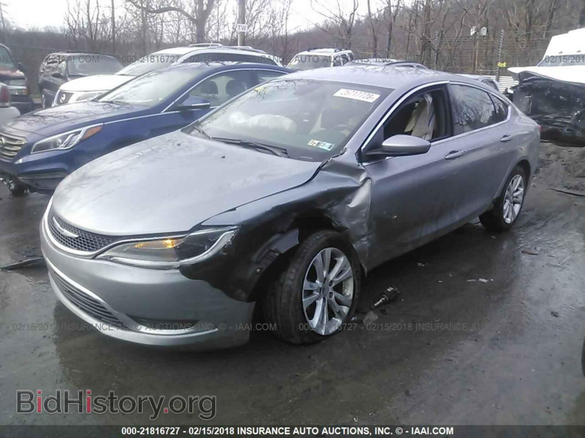 2016 Chrysler 200 - VIN: 1C3CCCAB9GN154648 - Photo 2