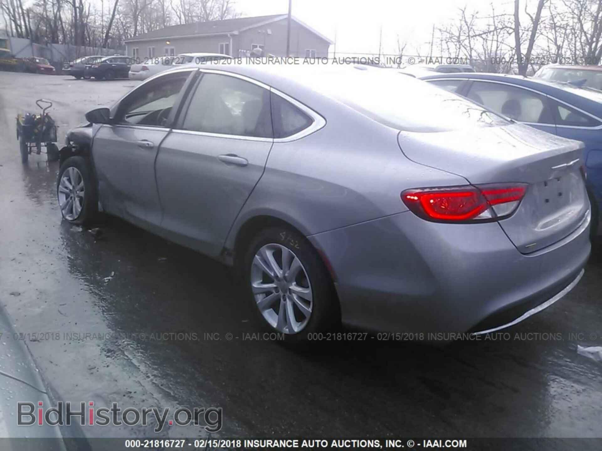 2016 Chrysler 200 - VIN: 1C3CCCAB9GN154648 - Photo 3