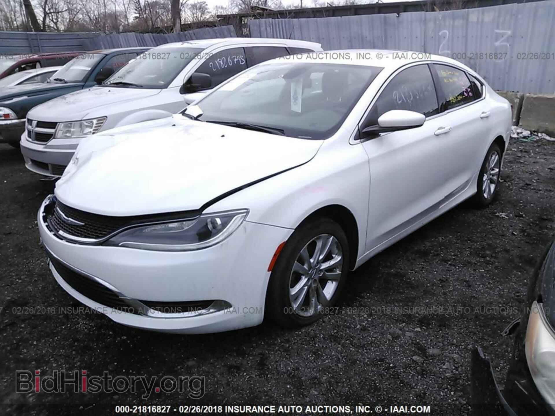 2015 Chrysler 200 - VIN: 1C3CCCAB6FN632653 - Фото 2