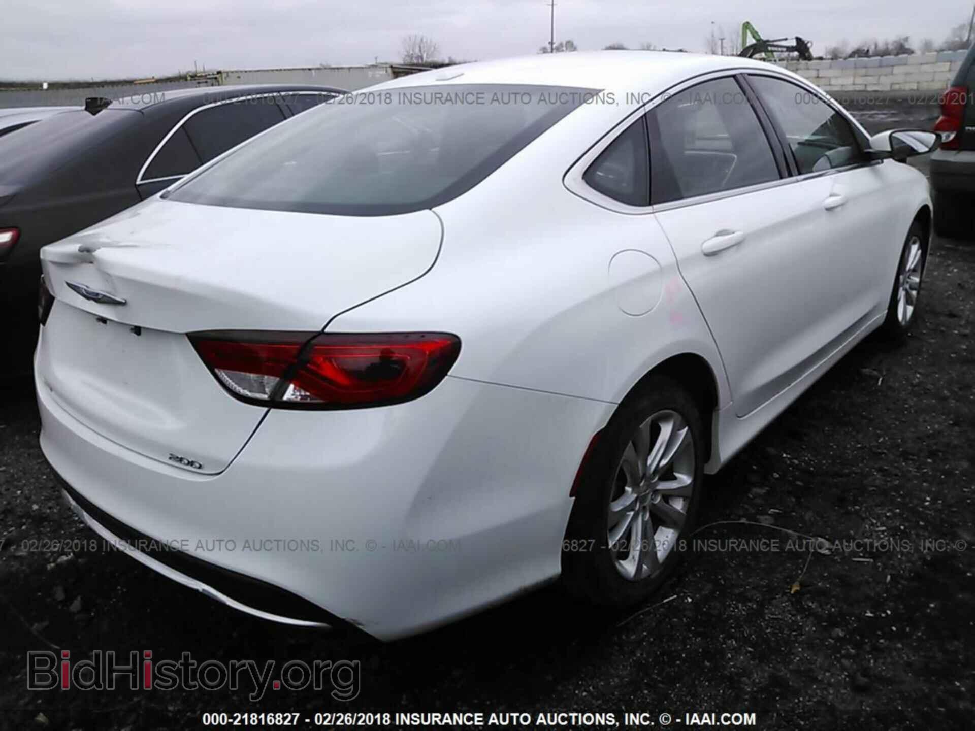 2015 Chrysler 200 - VIN: 1C3CCCAB6FN632653 - Фото 4