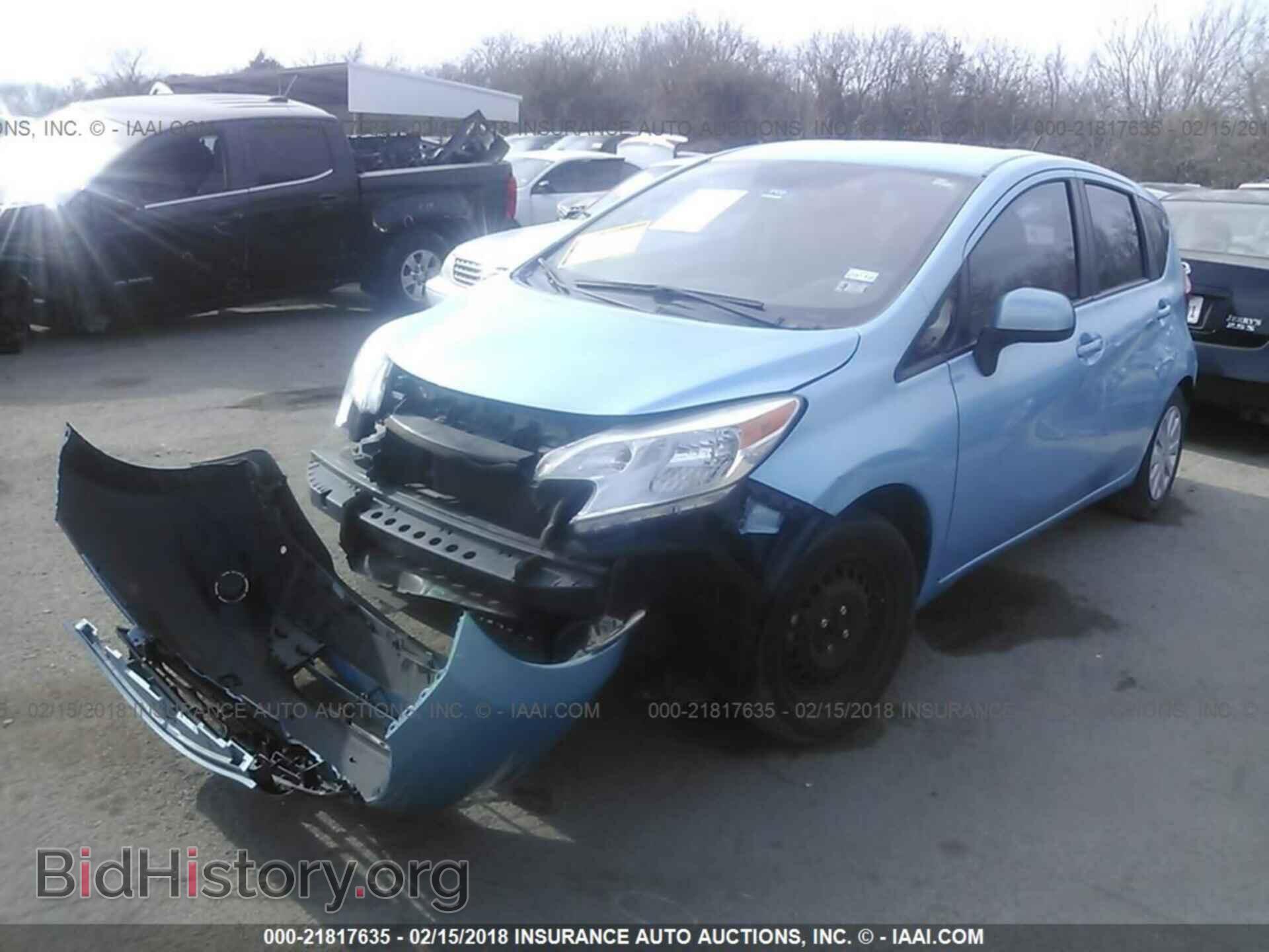 2014 Nissan Versa note - VIN: 3N1CE2CP8EL423764 - Фото 2