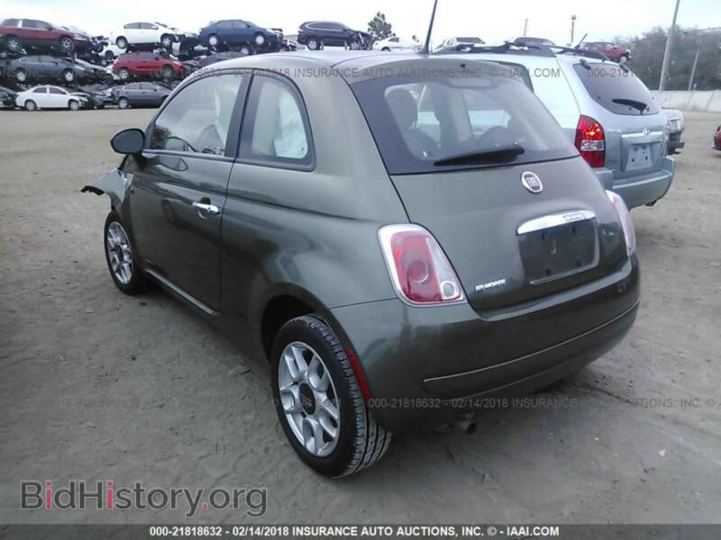 2012 Fiat 500 (VIN 3C3CFFAR2CT130286) — фото 3 из 10