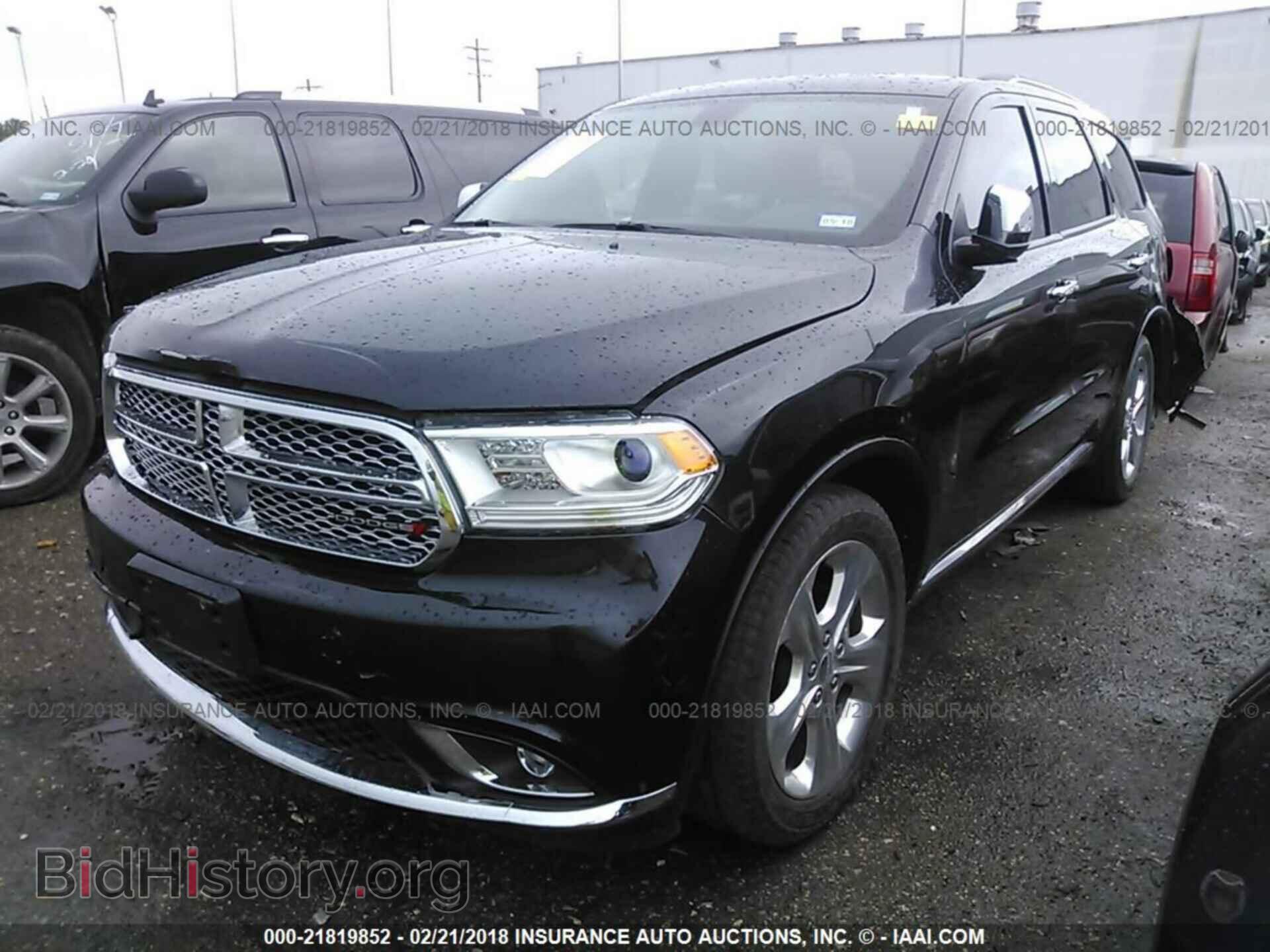 2015 Dodge Durango - VIN: 1C4RDHAG6FC702448 - Фото 2