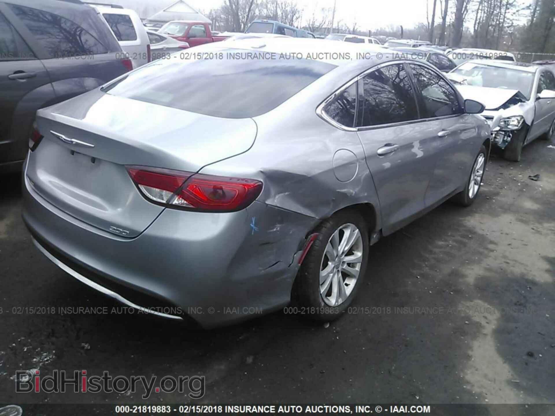 2015 Chrysler 200 - VIN: 1C3CCCAB6FN612533 - Фото 4