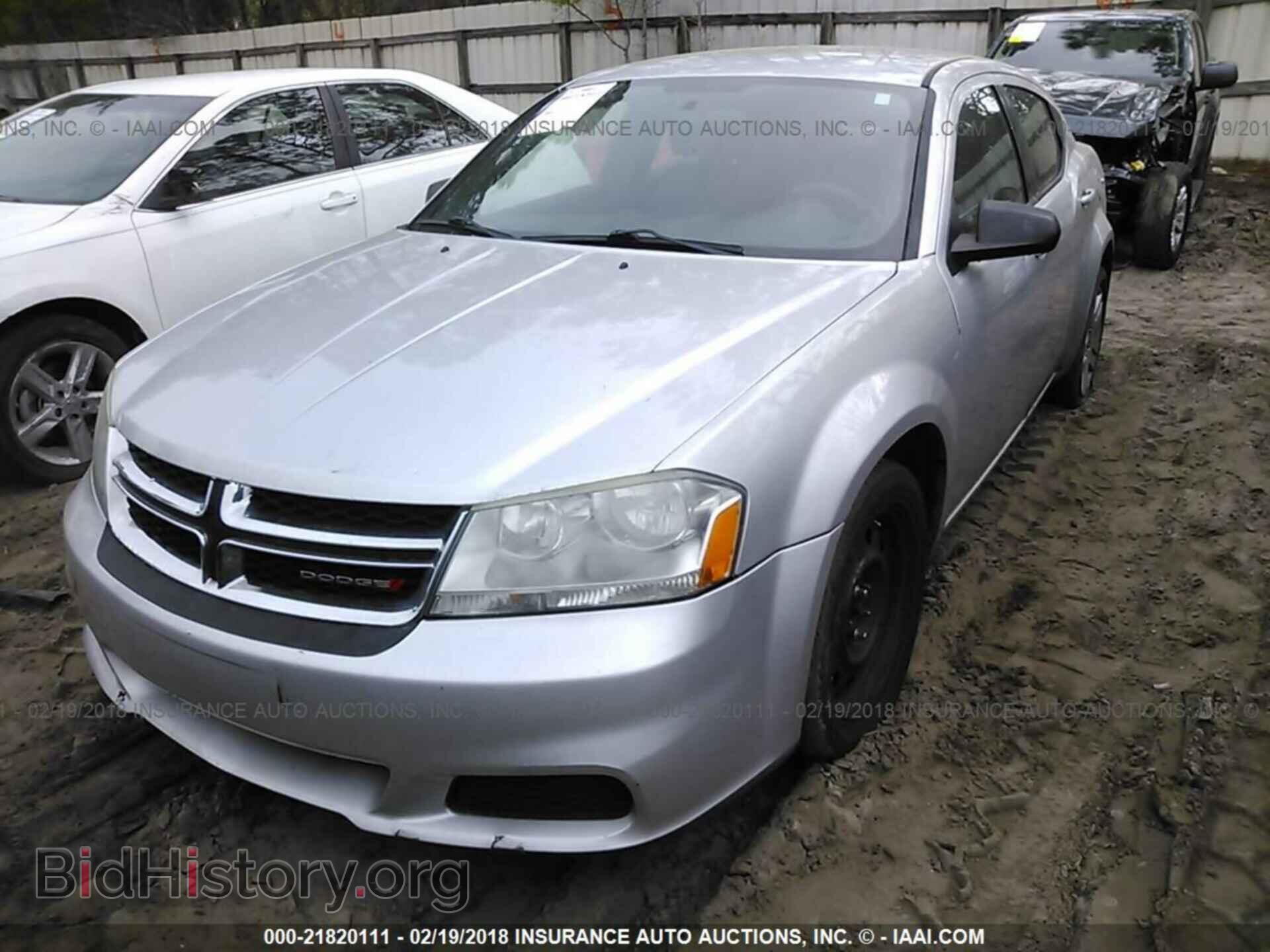 2012 Dodge Avenger - VIN: 1C3CDZAB6CN214945 - Фото 2