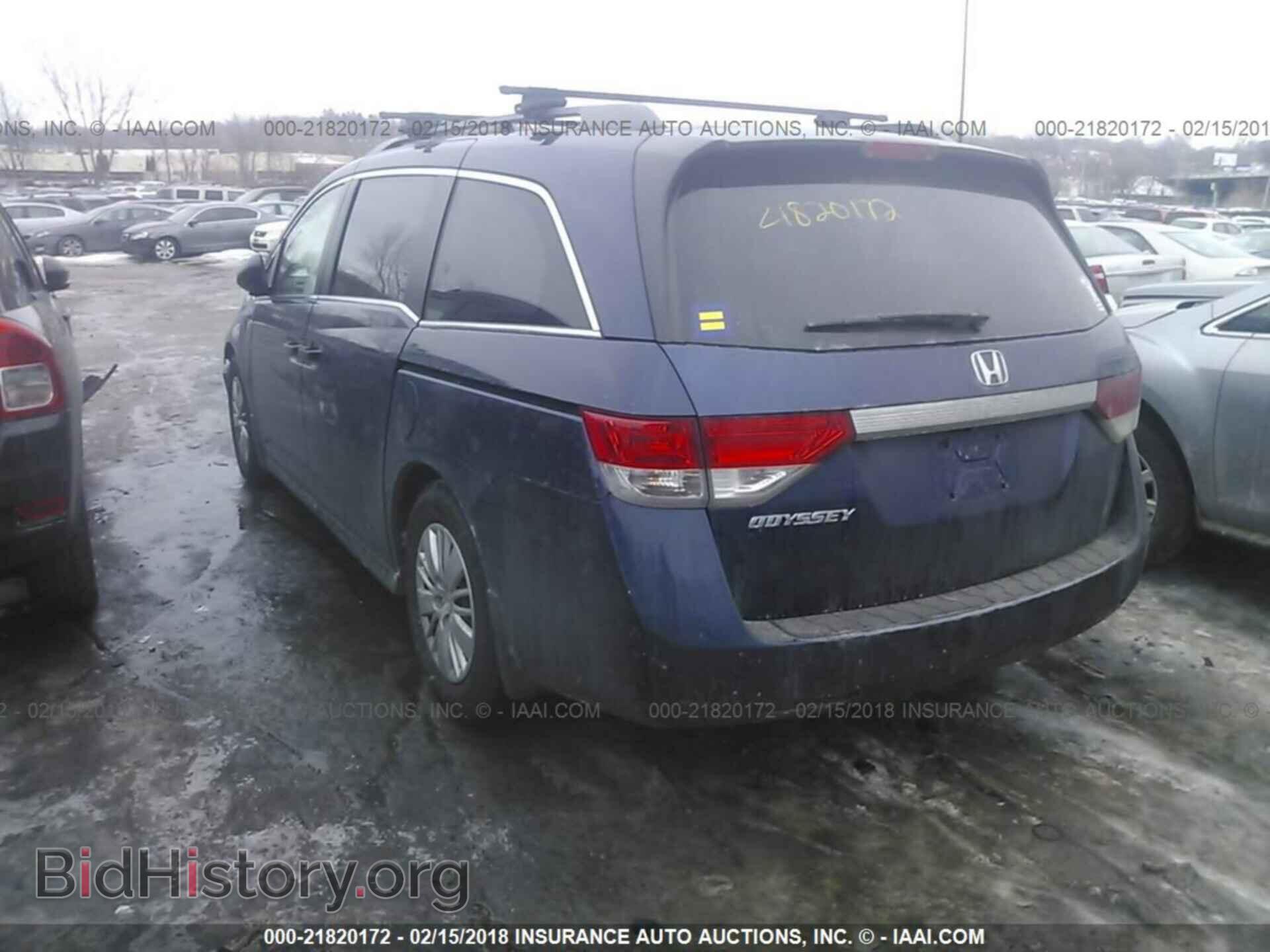 2014 Honda Odyssey - VIN: 5FNRL5H23EB082137 - Фото 3