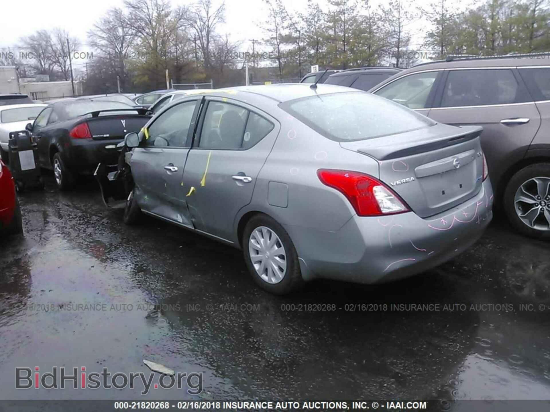 2014 Nissan Versa - VIN: 3N1CN7AP1EK455834 - Фото 3