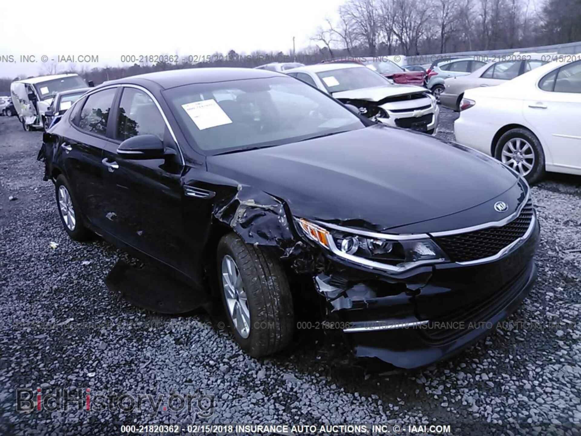 Фотография 5XXGT4L34GG026340 - Kia Optima 2016