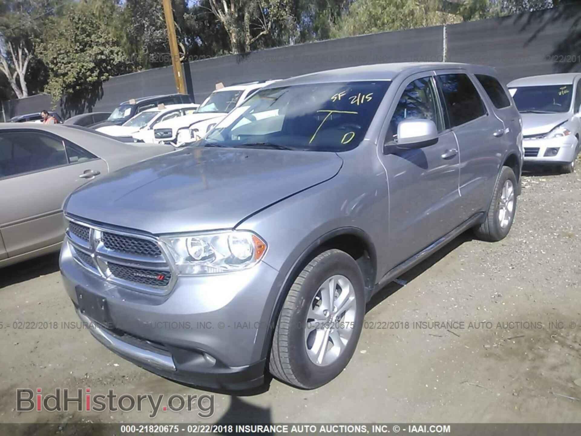 2013 Dodge Durango - VIN: 1C4RDHAG1DC701219 - Фото 2