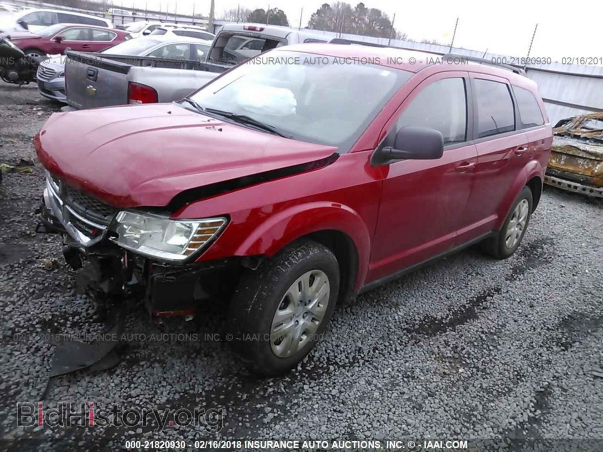 2017 Dodge Journey - VIN: 3C4PDCAB7HT701752 - Фото 2