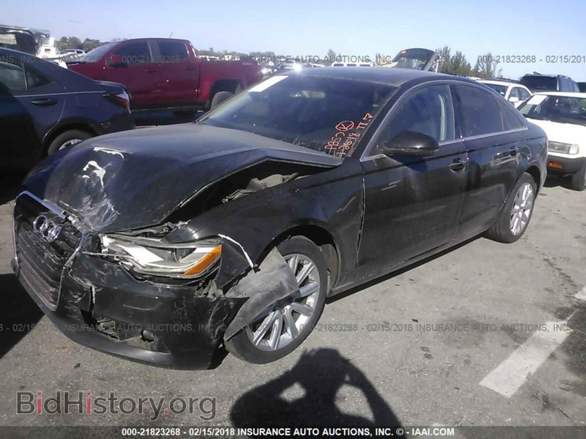 2014 Audi A6 - VIN: WAUDFBFC2EN027446 - Фото 2