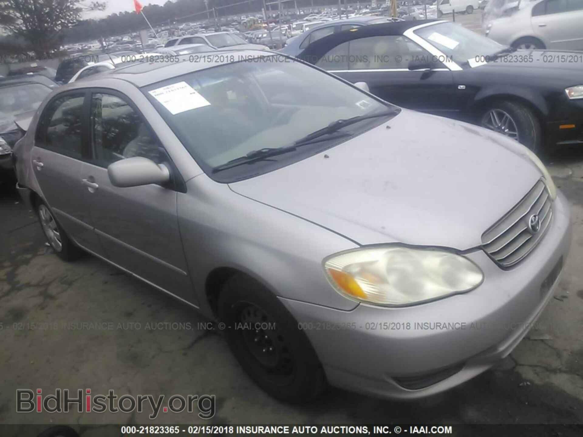 Photo 2T1BR32E03C142402 - TOYOTA COROLLA 2003