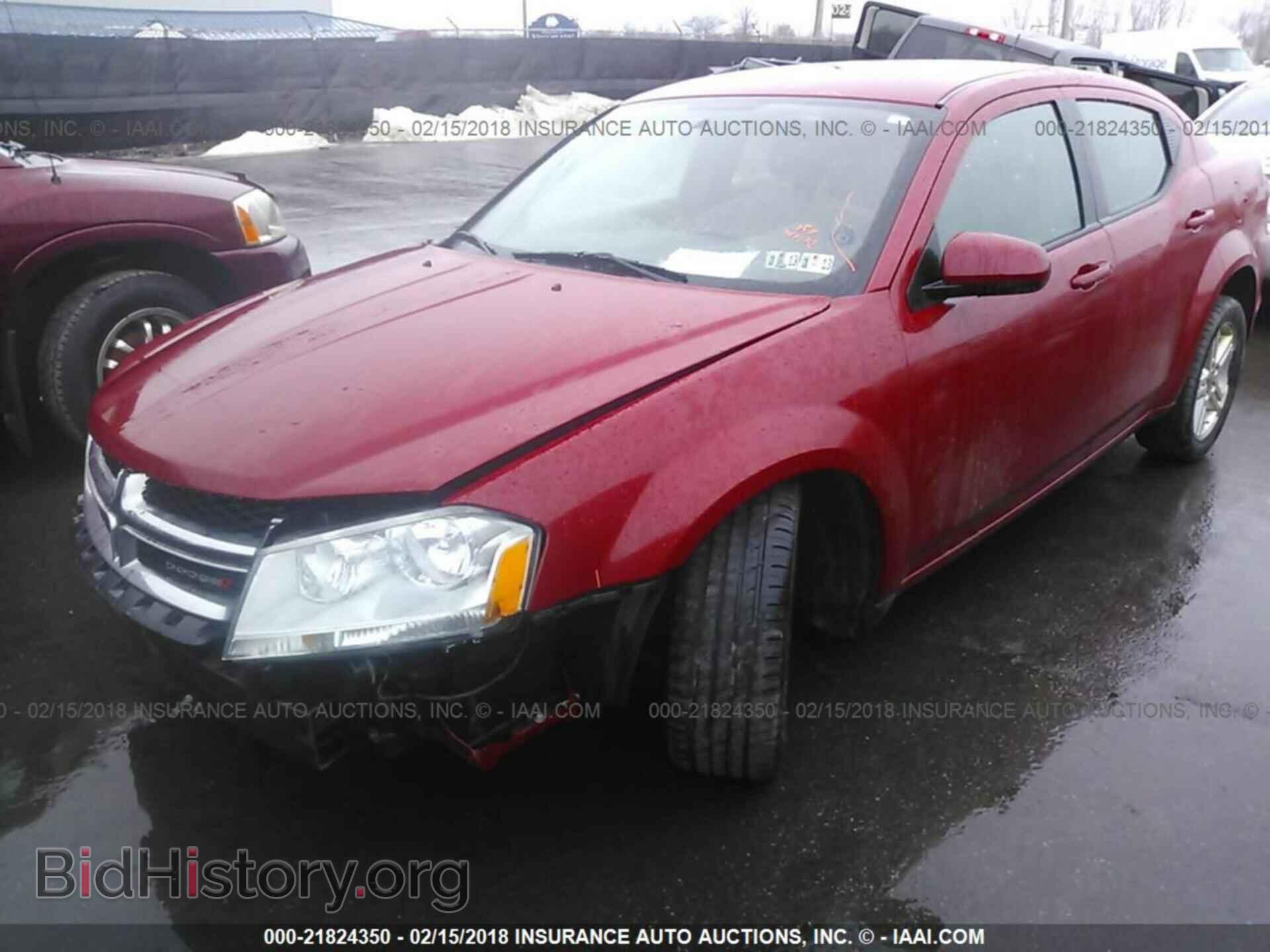 2012 Dodge Avenger - VIN: 1C3CDZCB0CN182992 - Фото 2