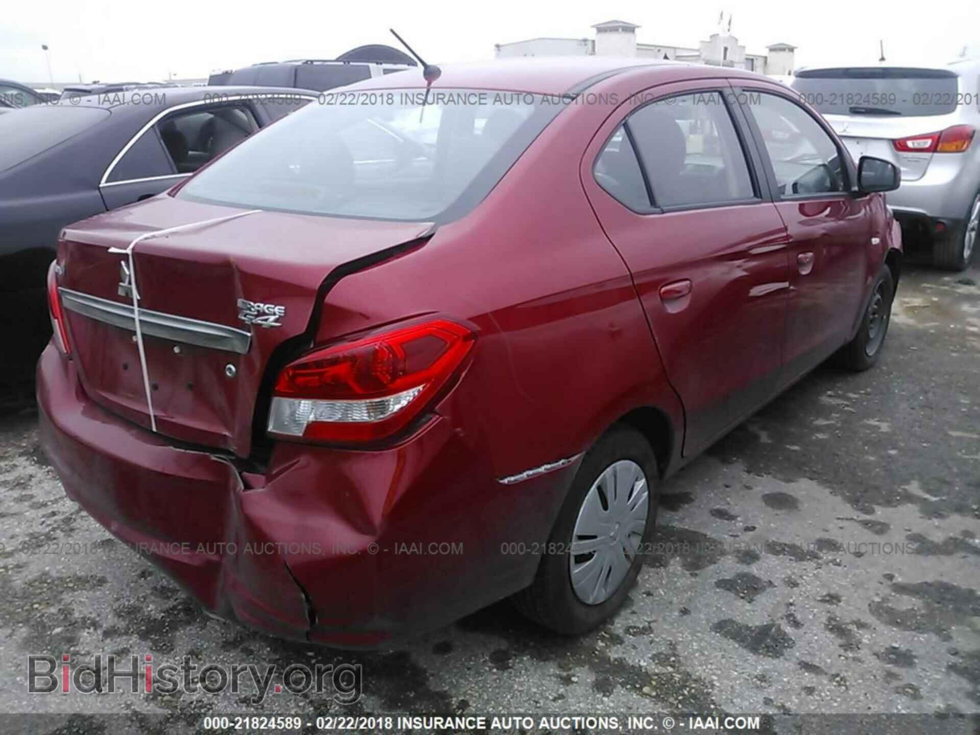 2017 Mitsubishi Mirage - VIN: ML32F3FJ3HH000244 - Фото 4