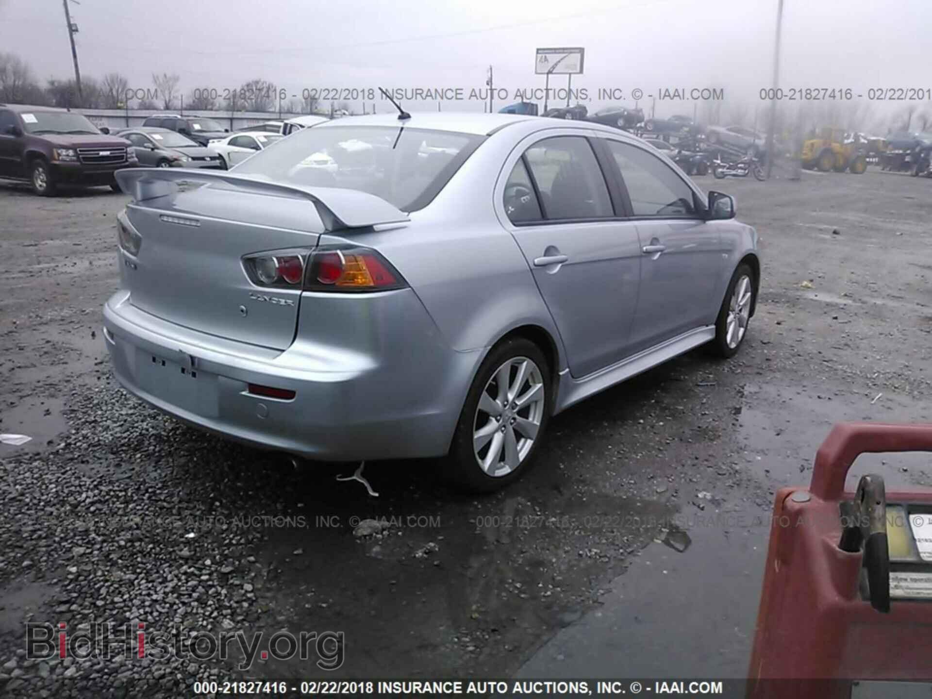 2012 Mitsubishi Lancer - VIN: JA32U8FW7CU013637 - Фото 4
