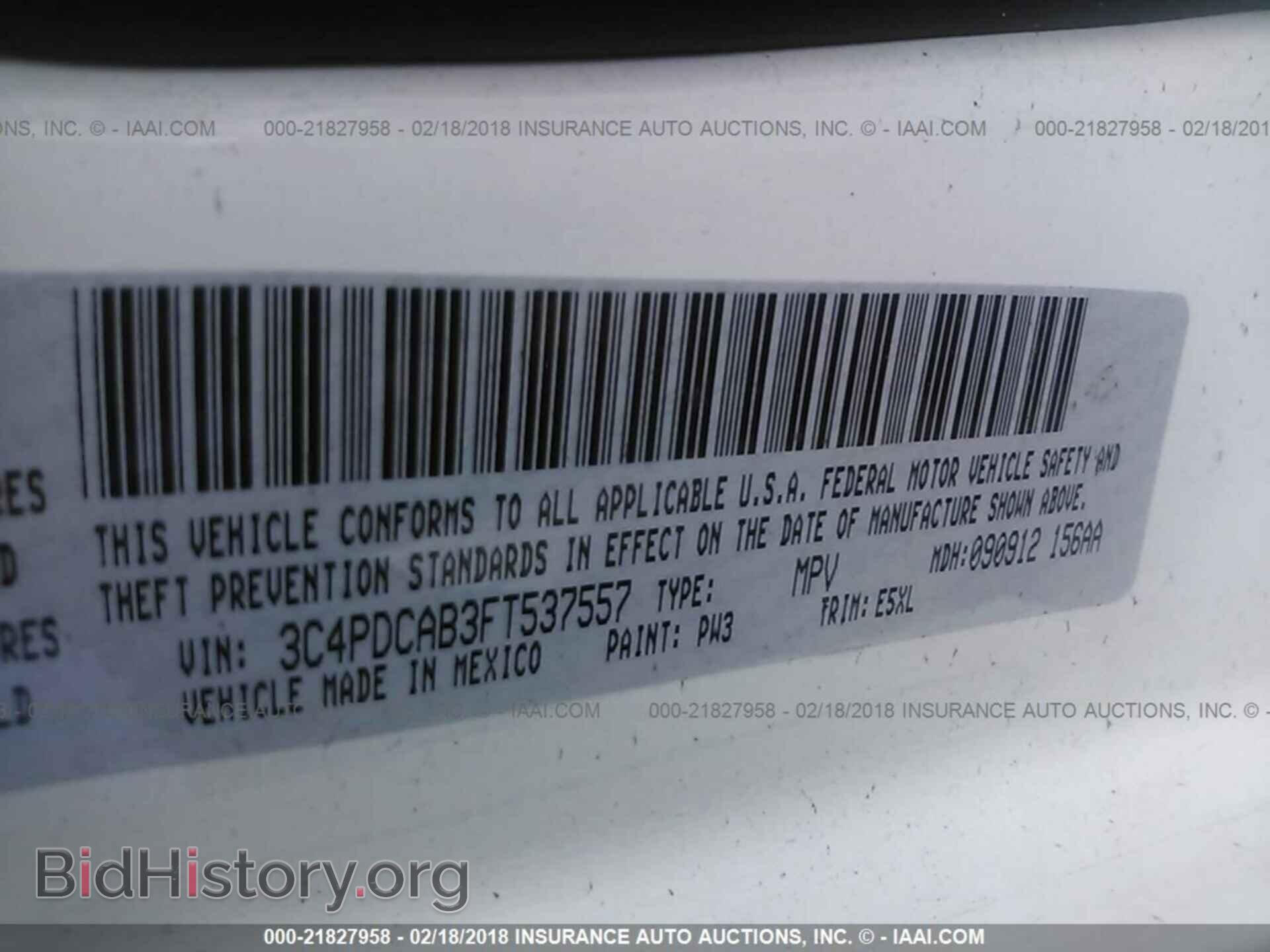 2015 Dodge Journey - VIN: 3C4PDCAB3FT537557 - Photo 9