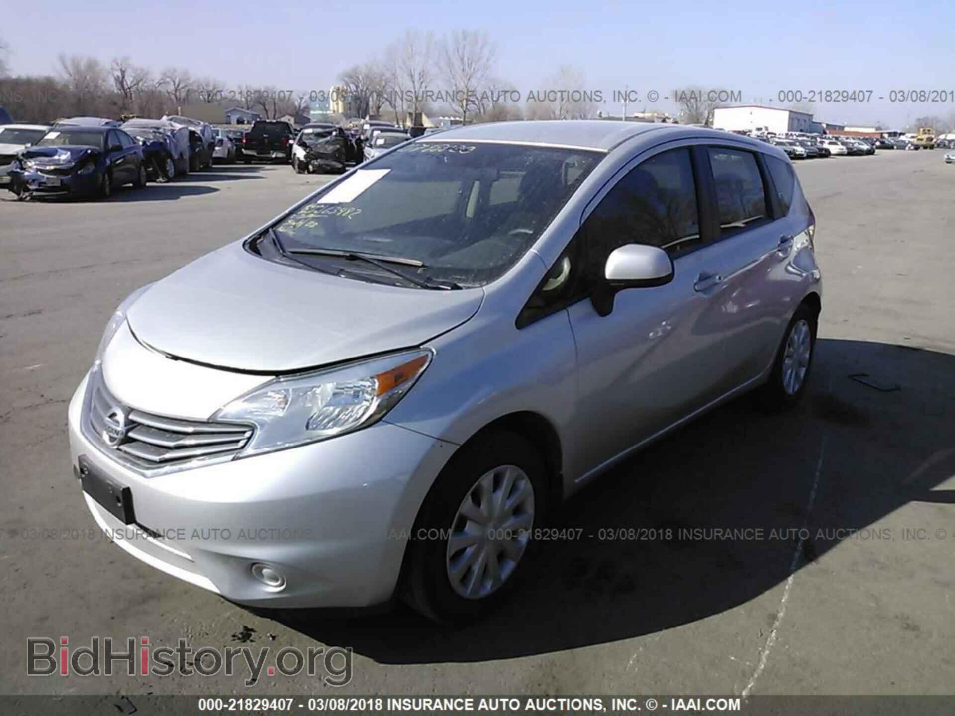2014 Nissan Versa note - VIN: 3N1CE2CP1EL412640 - Фото 2