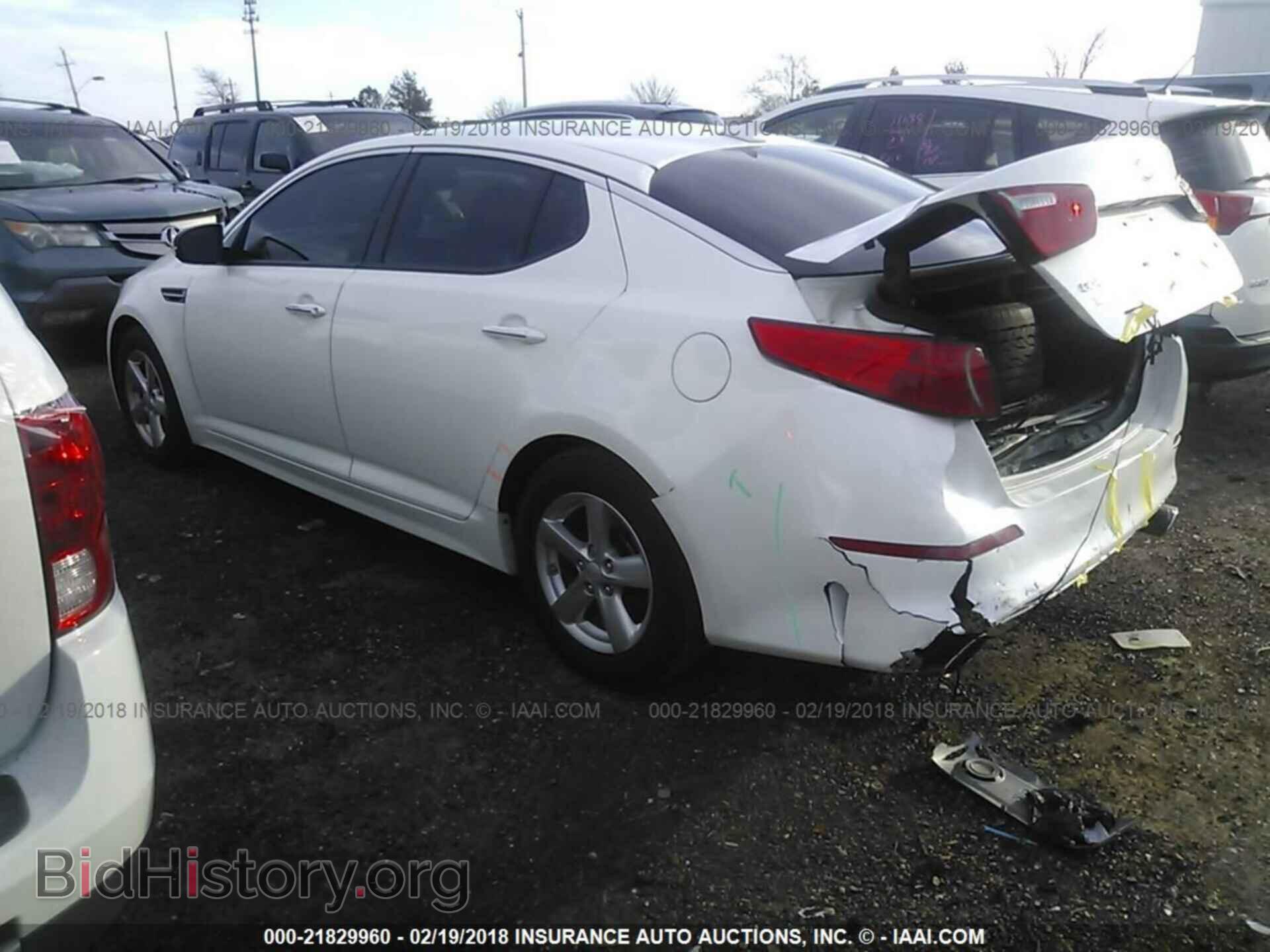 2015 Kia Optima - VIN: KNAGM4A73F5548122 - Фото 3