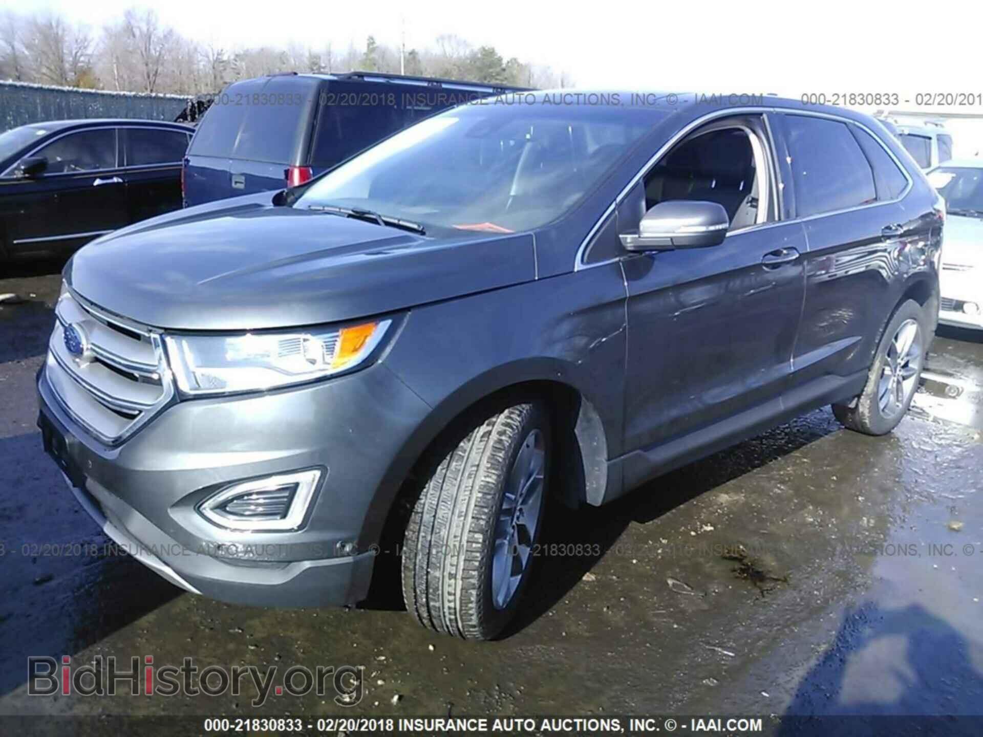 2017 Ford Edge - VIN: 2FMPK4K80HBC60116 - Фото 2