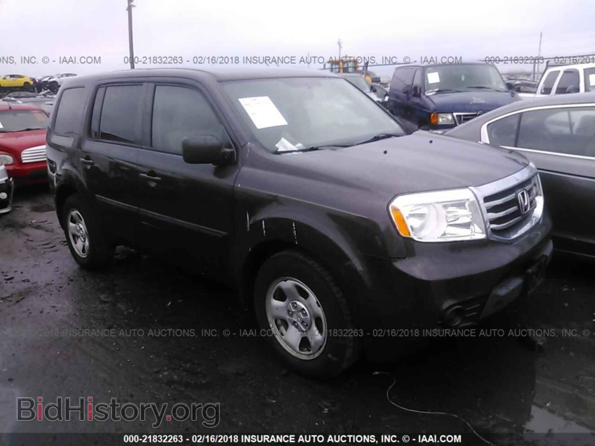 Фотография 5FNYF4H21DB043509 - Honda Pilot 2013