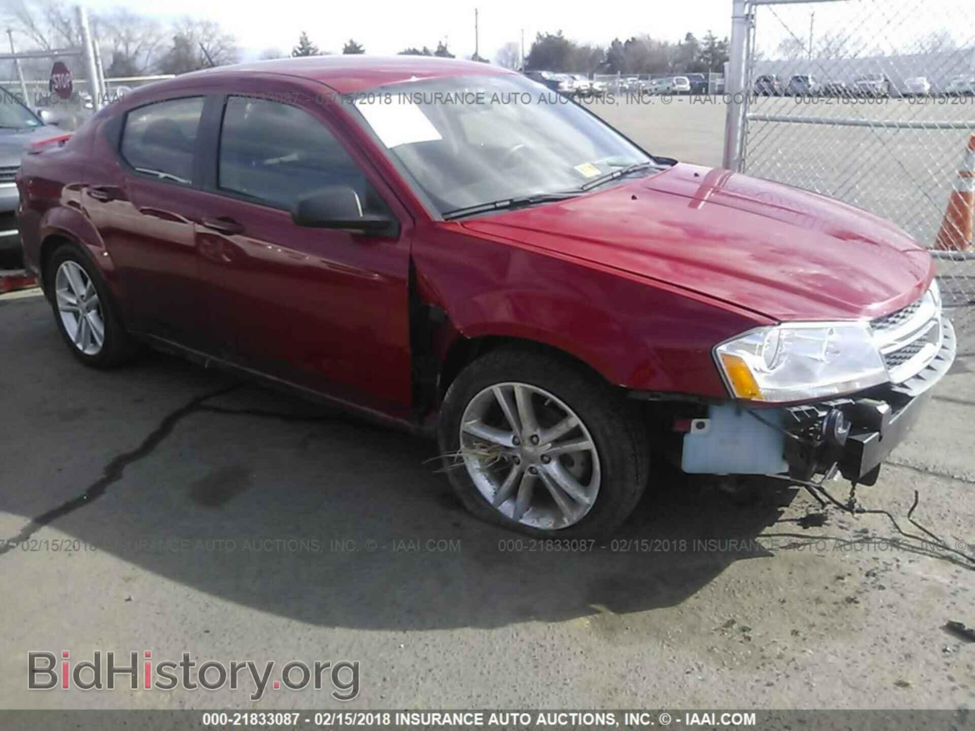 Photo 1C3CDZAG4CN313274 - Dodge Avenger 2012
