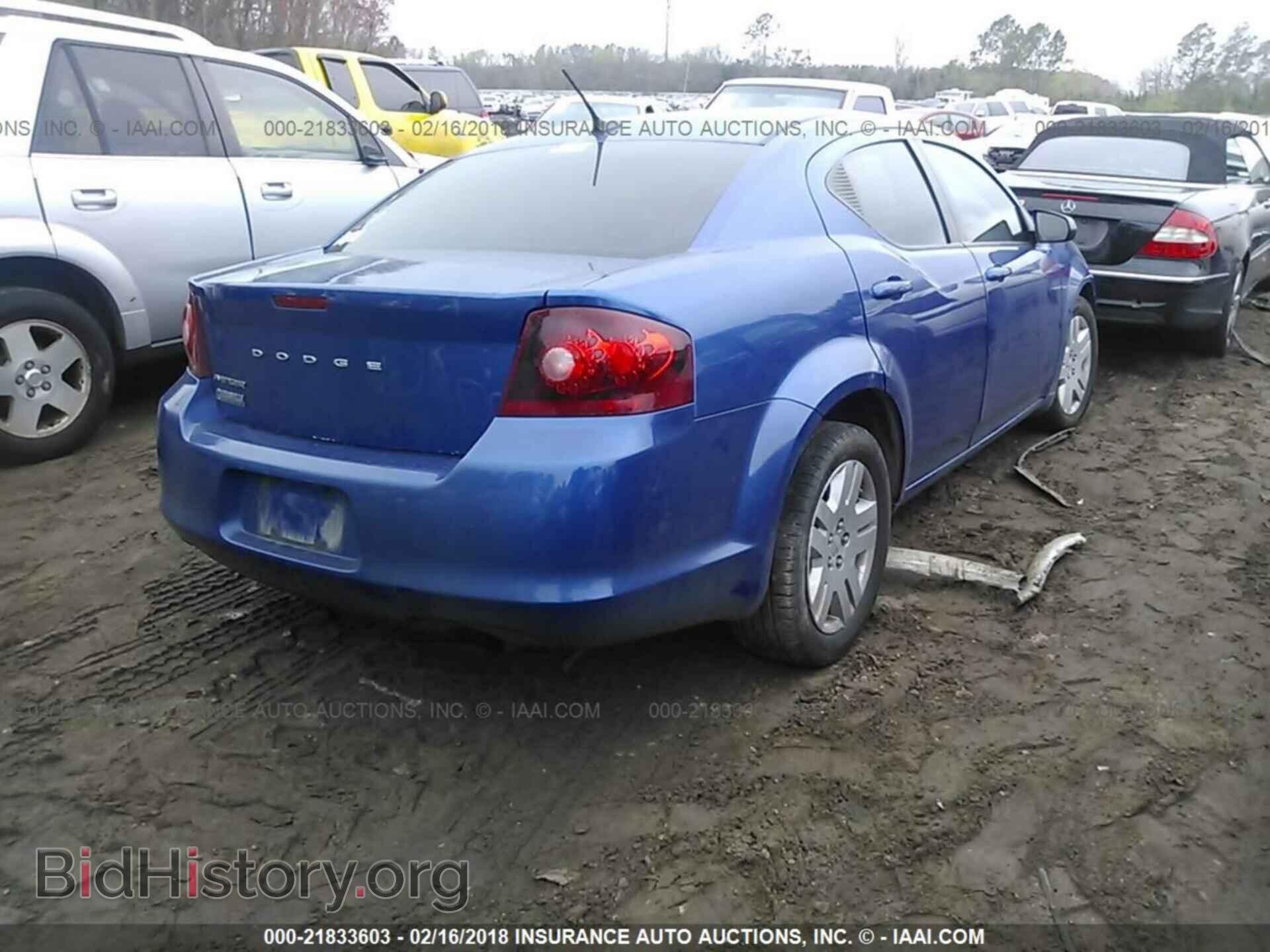 2013 Dodge Avenger - VIN: 1C3CDZAB4DN622958 - Фото 4