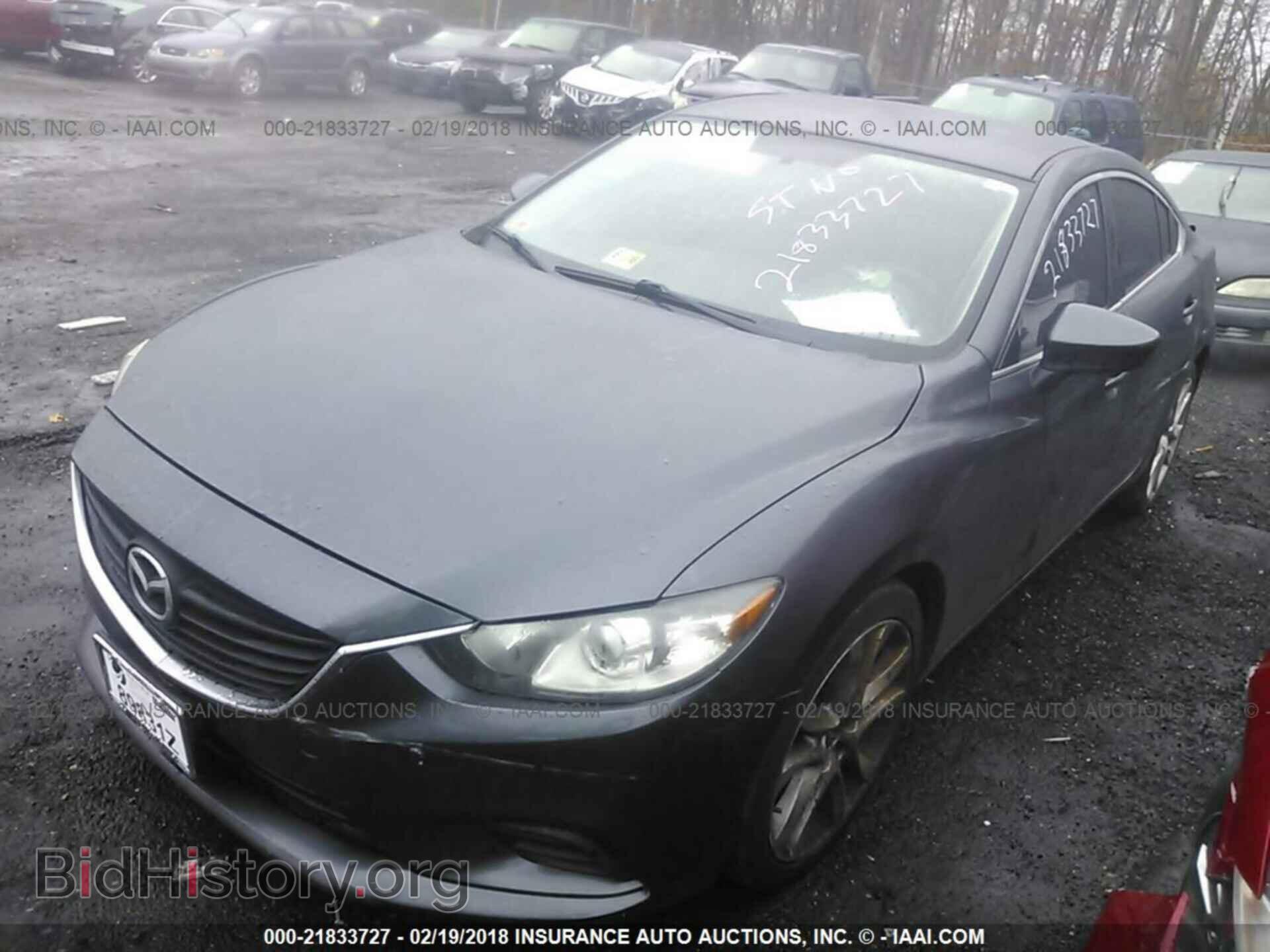 2014 Mazda 6 - VIN: JM1GJ1V67E1125254 - Фото 2