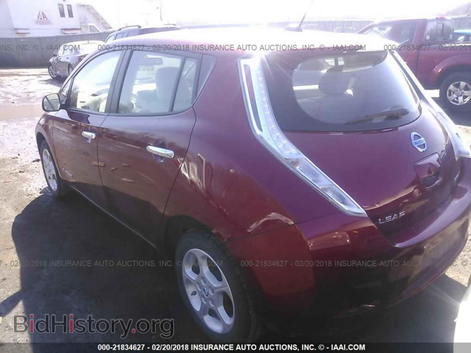 2013 Nissan Leaf - VIN: 1N4AZ0CP8DC418383 - Фото 3