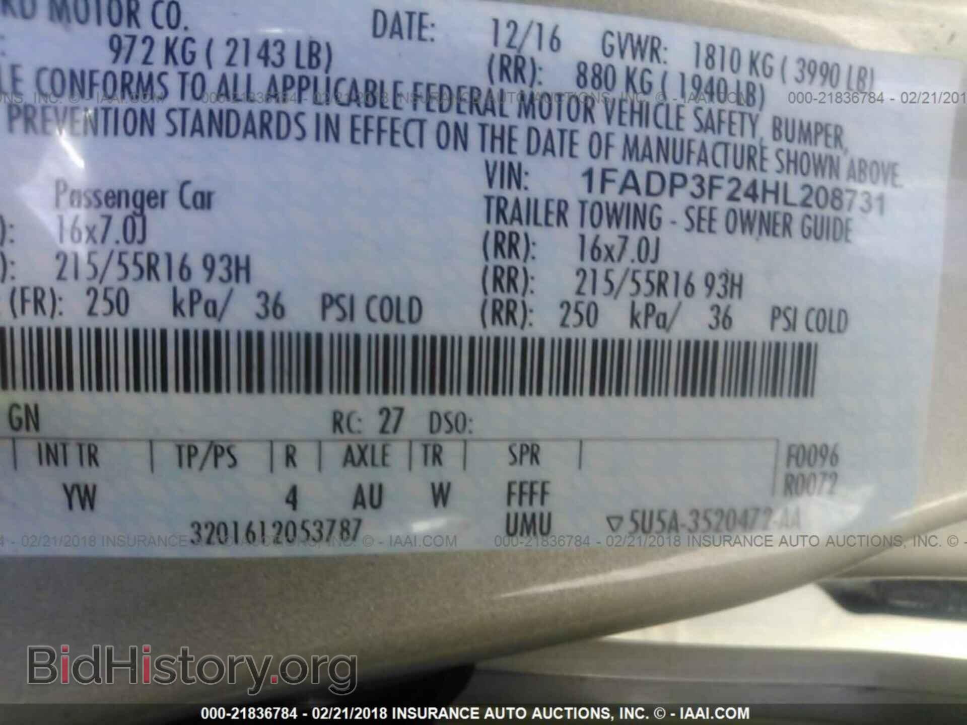 2017 Ford Focus - VIN: 1FADP3F24HL208731 - Photo 9