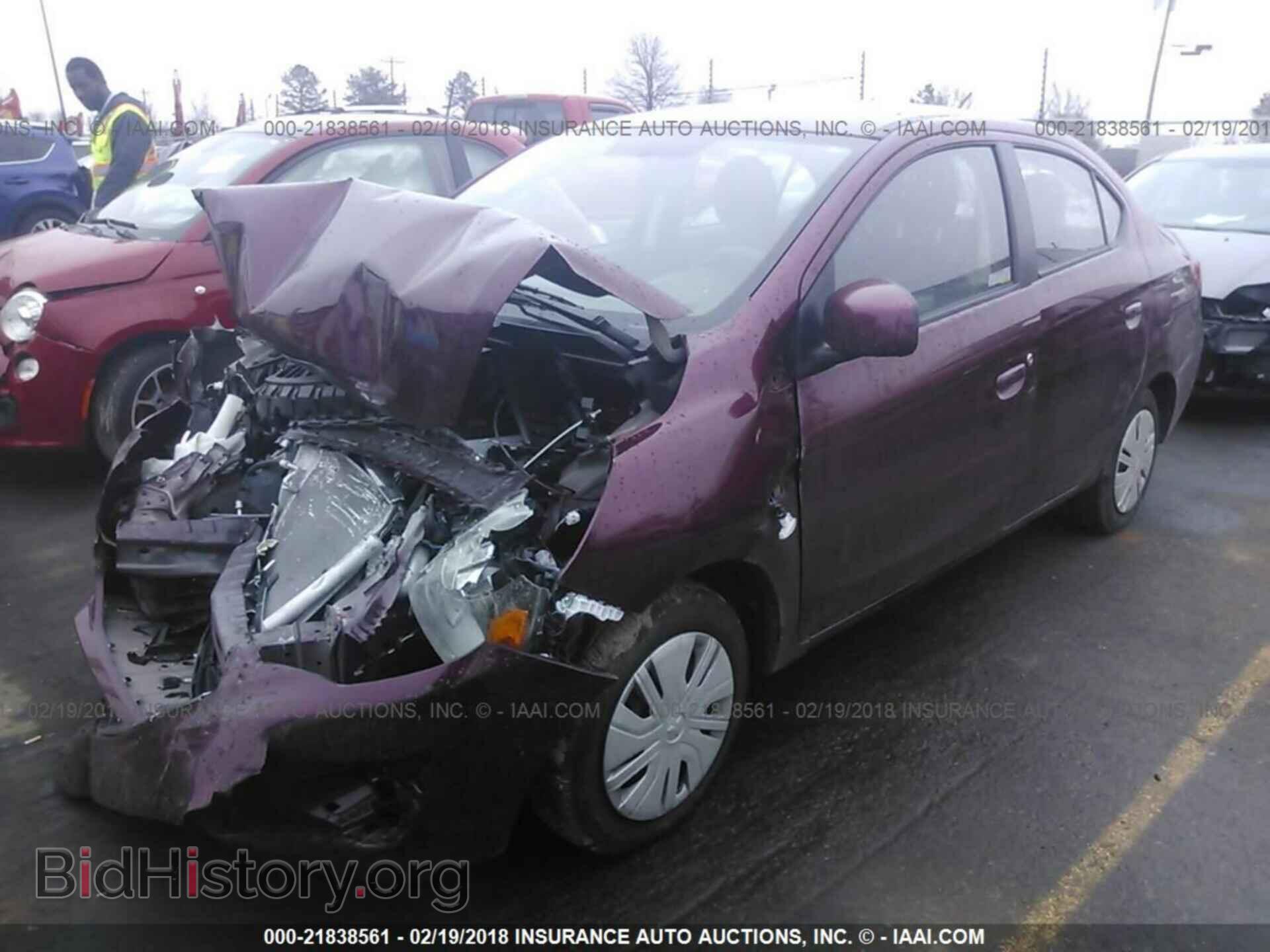 2017 Mitsubishi Mirage - VIN: ML32F3FJ5HHF19640 - Фото 2