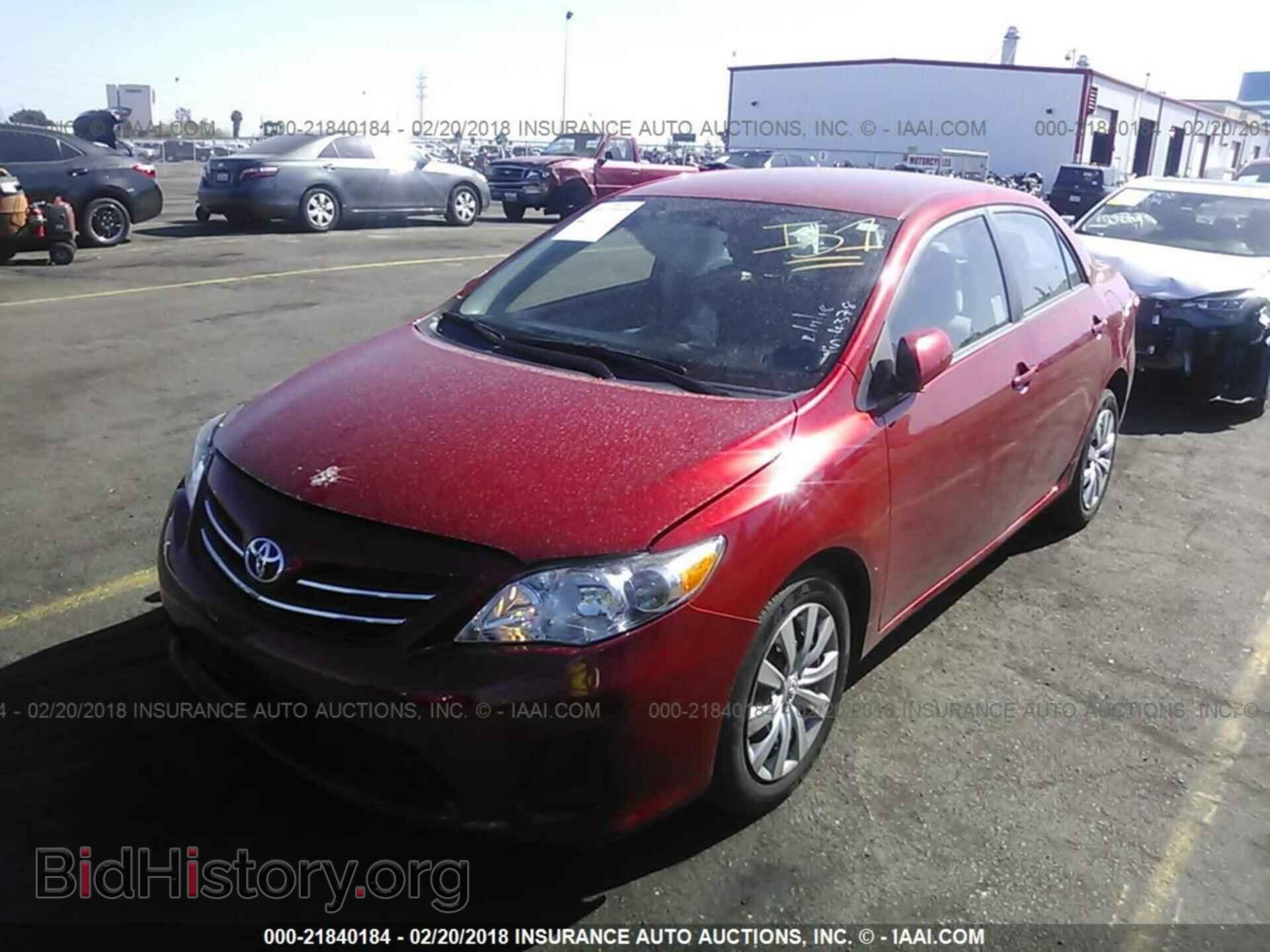 2013 Toyota Corolla - VIN: 5YFBU4EE1DP194378 - Фото 2