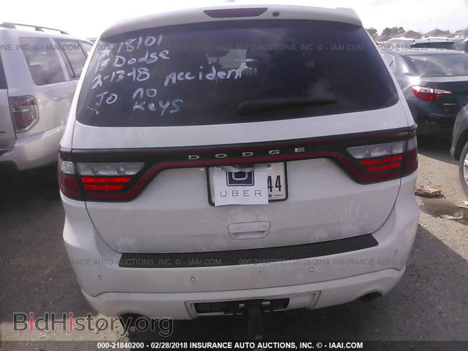 2015 Dodge Durango - VIN: 1C4SDHCT3FC755927 - Фото 6