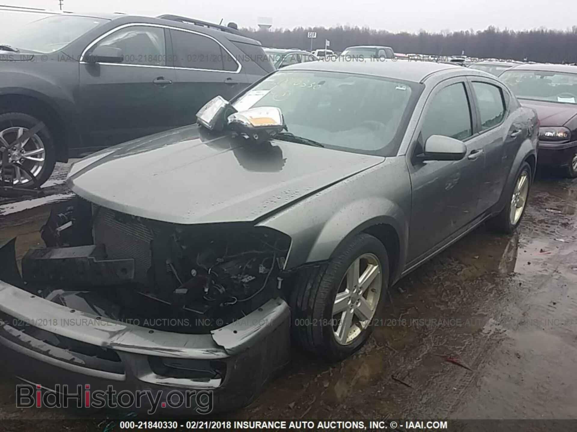 2012 Dodge Avenger - VIN: 1C3CDZCB9CN218047 - Фото 2