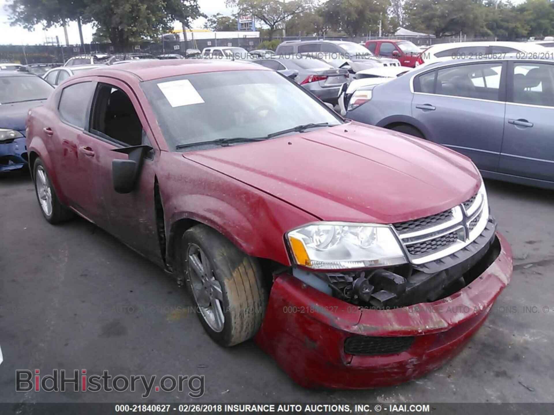 Photo 1C3CDZAB1DN626403 - Dodge Avenger 2013