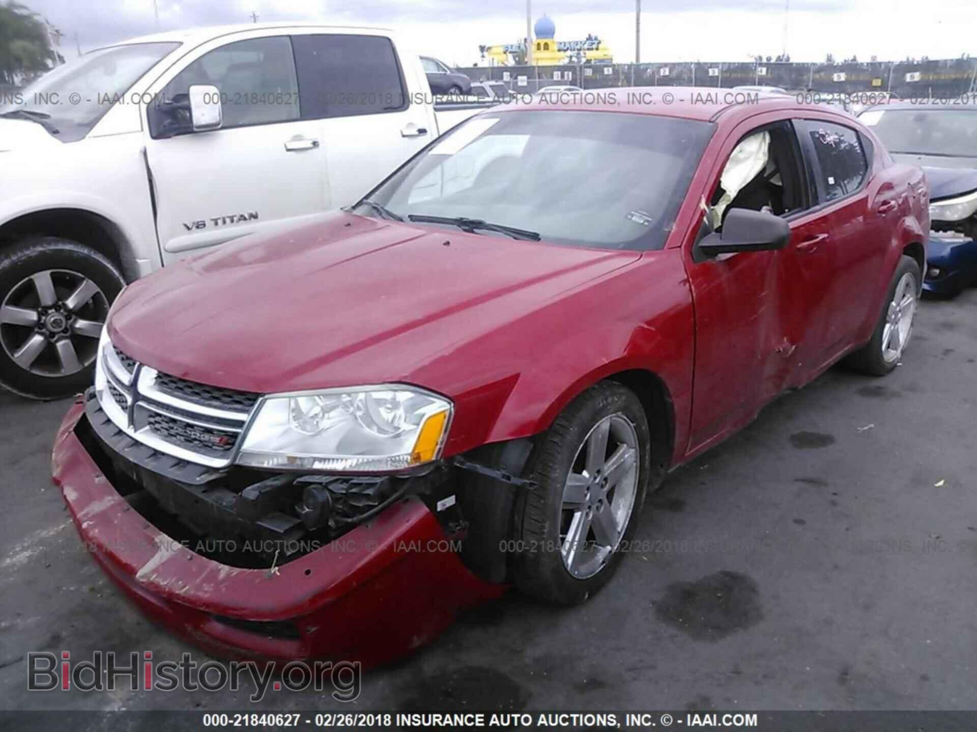 2013 Dodge Avenger - VIN: 1C3CDZAB1DN626403 - Photo 2