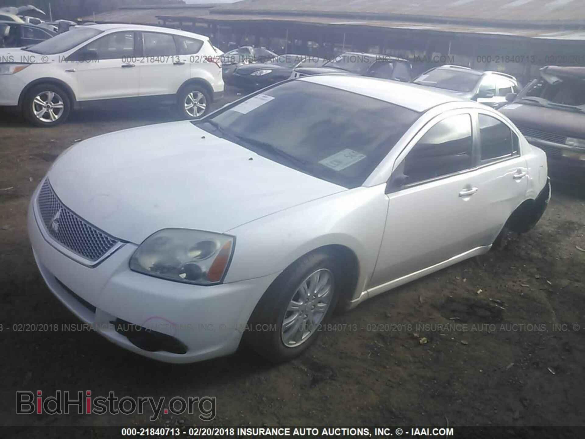 2012 Mitsubishi Galant - VIN: 4A32B2FF4CE017544 - Фото 2