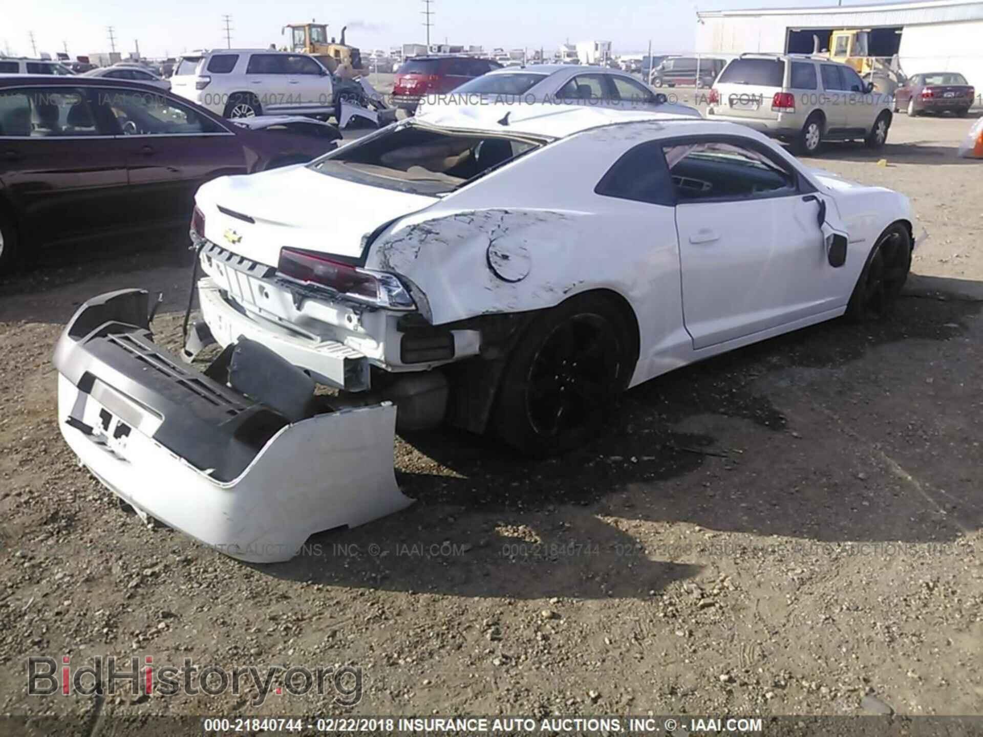 2014 Chevrolet Camaro - VIN: 2G1FA1E36E9166514 - Фото 4