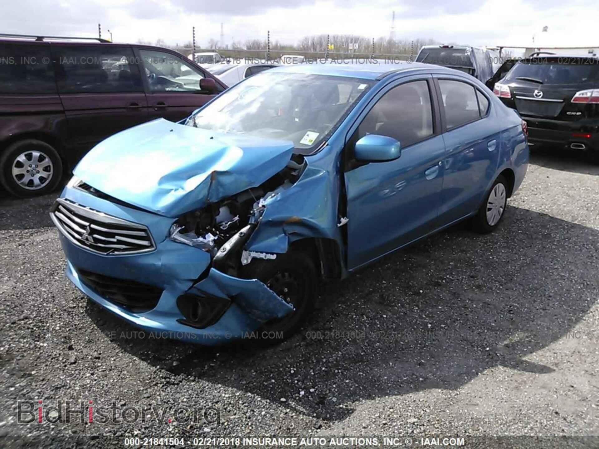 2017 Mitsubishi Mirage - VIN: ML32F3FJ6HHF16441 - Фото 2