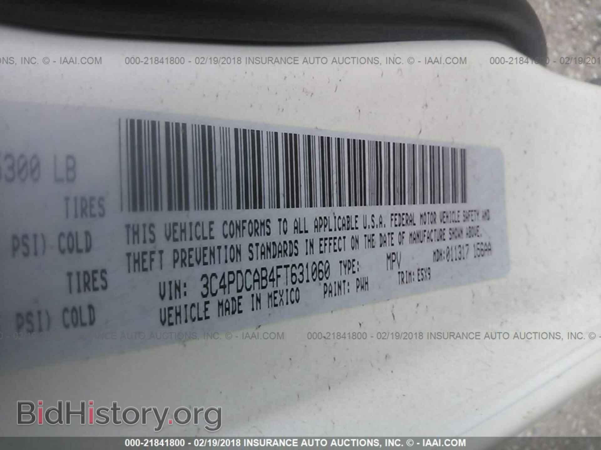 2015 Dodge Journey - VIN: 3C4PDCAB4FT631060 - Photo 9