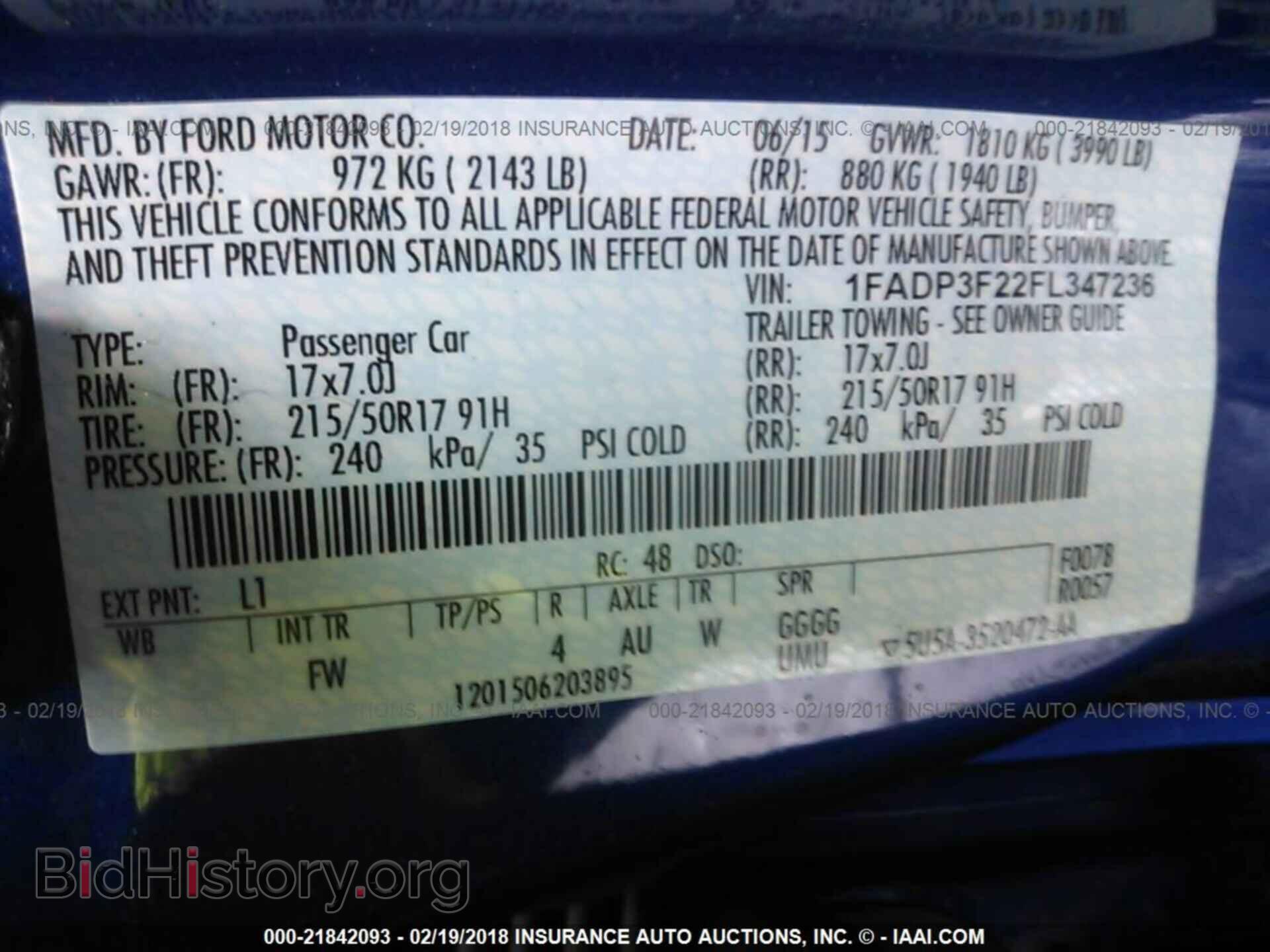 2015 Ford Focus - VIN: 1FADP3F22FL347236 - Photo 9