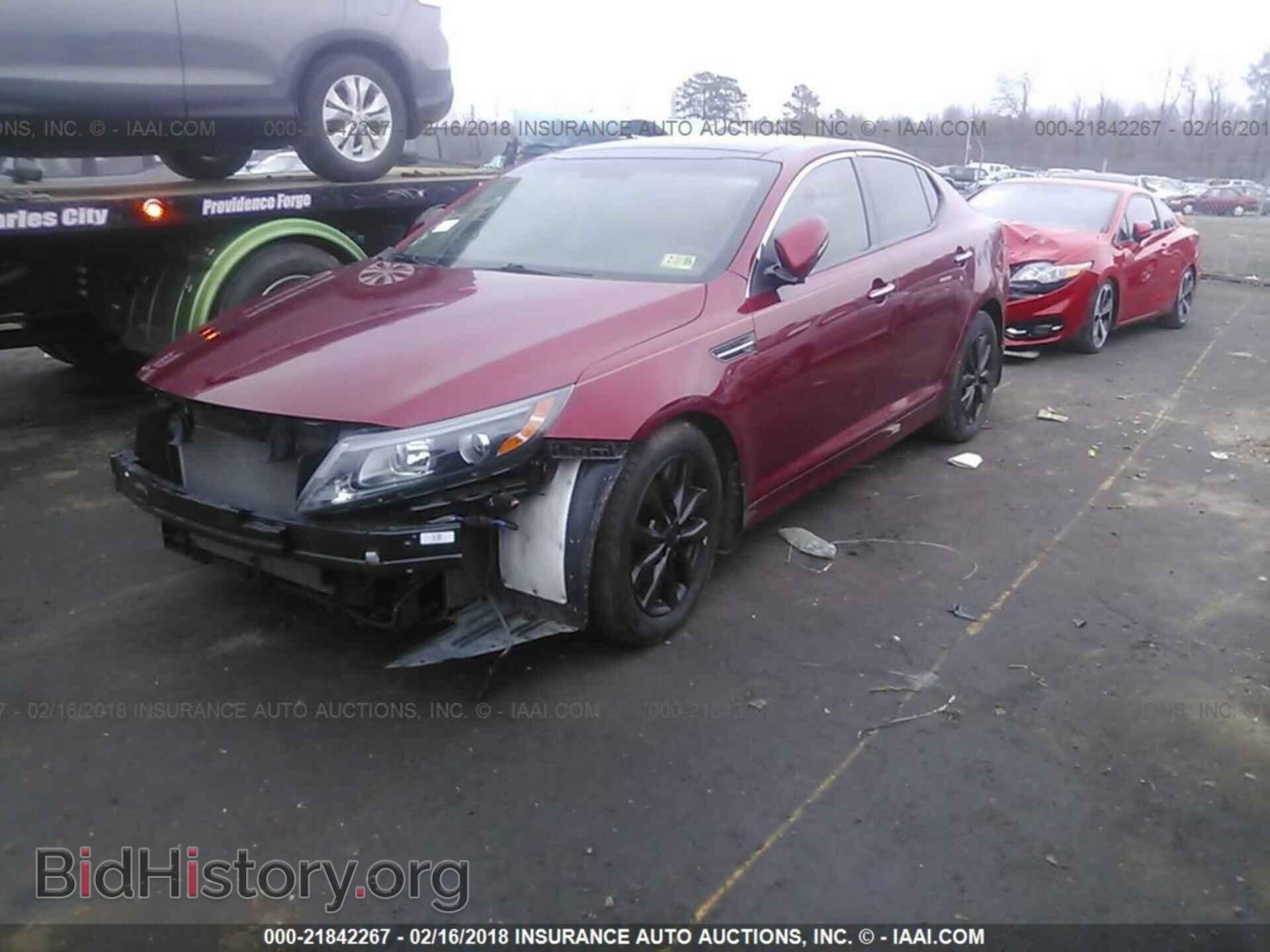 2014 Kia Optima - VIN: 5XXGN4A77EG338472 - Фото 2