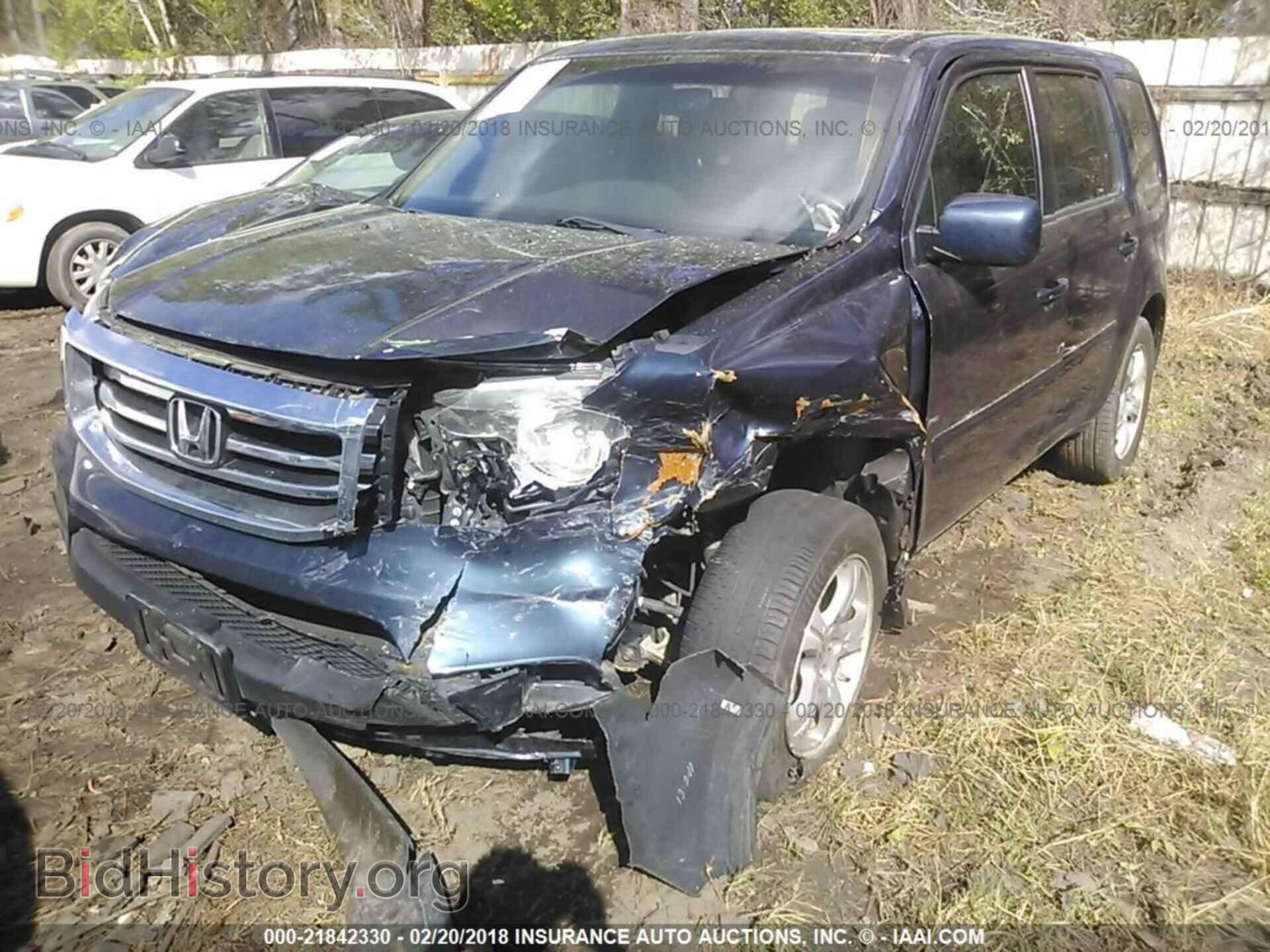 2012 Honda Pilot - VIN: 5FNYF3H64CB015411 - Фото 2