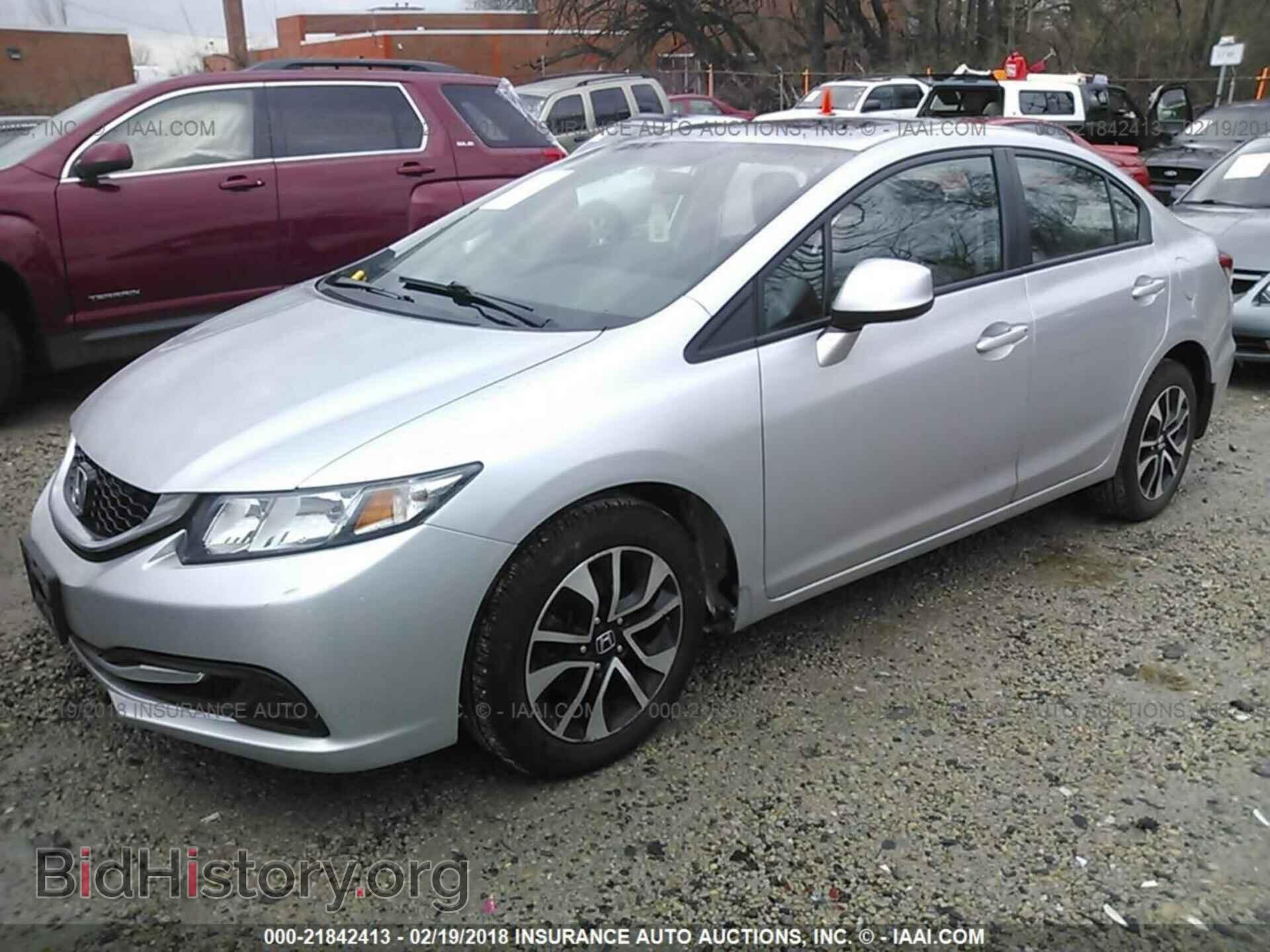 2013 Honda Civic - VIN: 19XFB2F89DE062605 - Фото 2