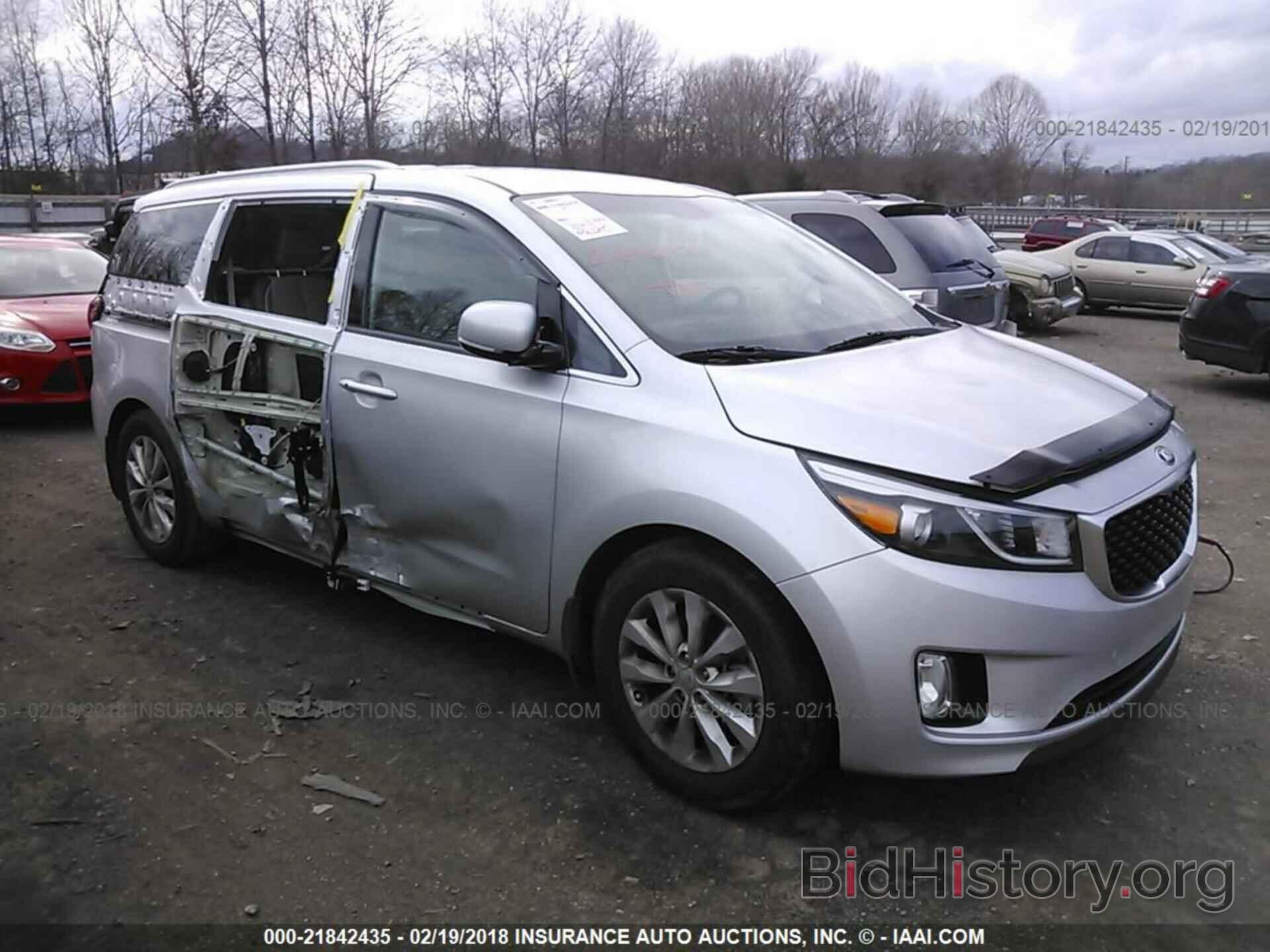 Фотография KNDMC5C19G6136984 - Kia Sedona 2016