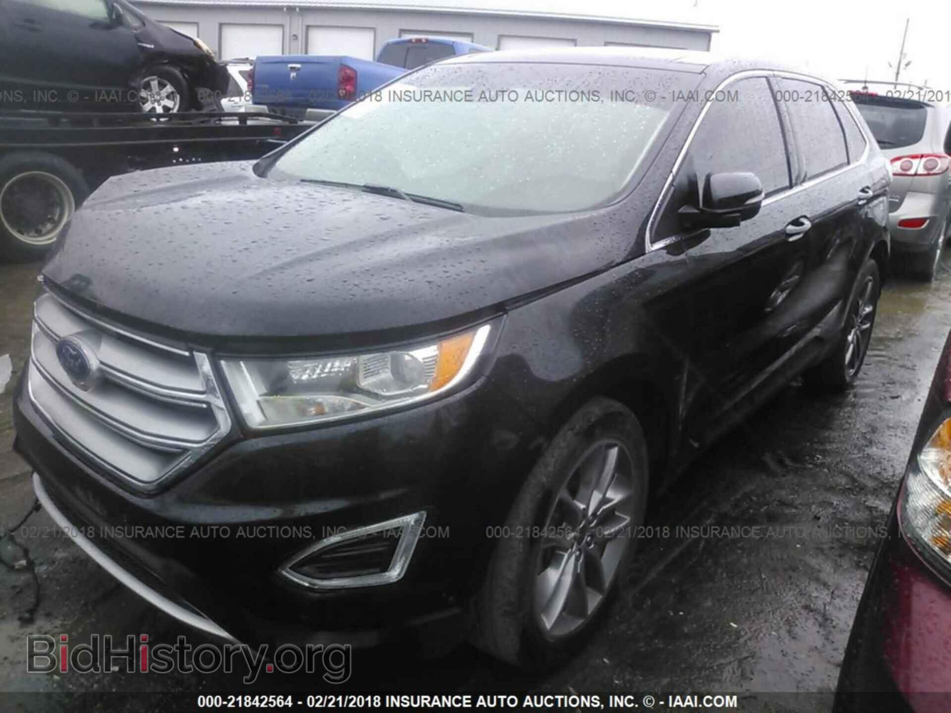 2015 Ford Edge - VIN: 2FMPK4K90FBB26373 - Фото 2