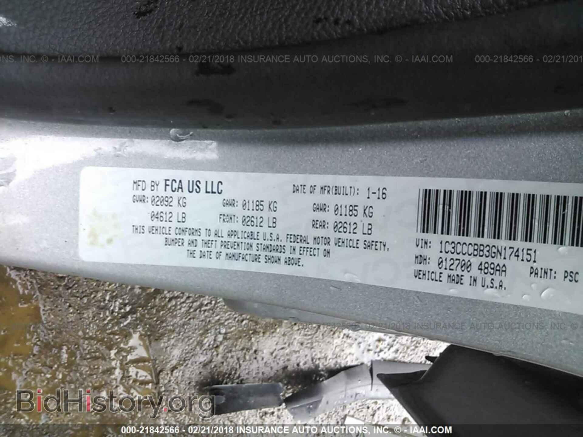 2016 Chrysler 200 - VIN: 1C3CCCBB3GN174151 - Photo 9