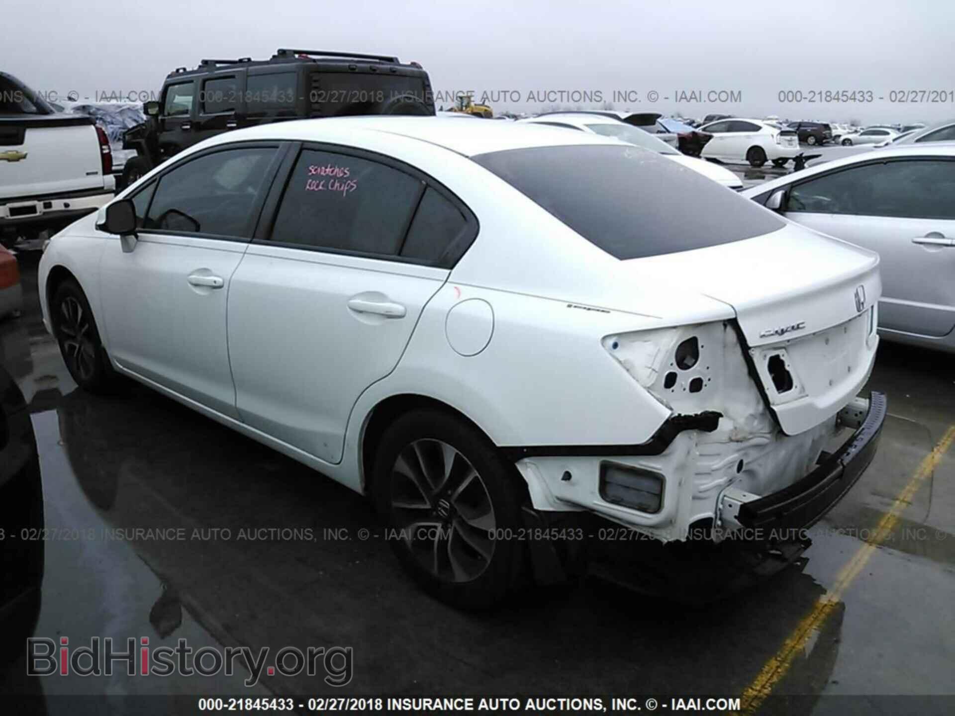 2013 Honda Civic - VIN: 19XFB2F92DE005980 - Фото 3