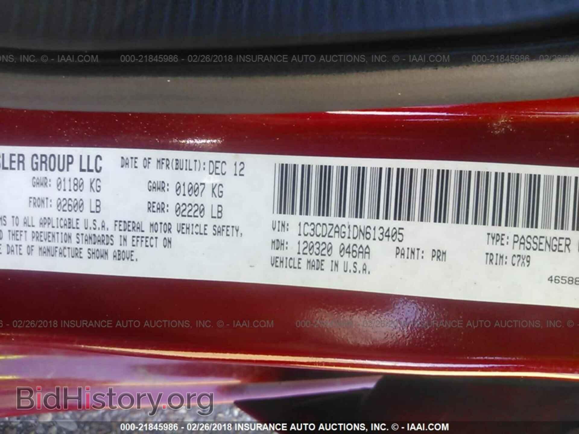 2013 Dodge Avenger - VIN: 1C3CDZAG1DN613405 - Photo 9
