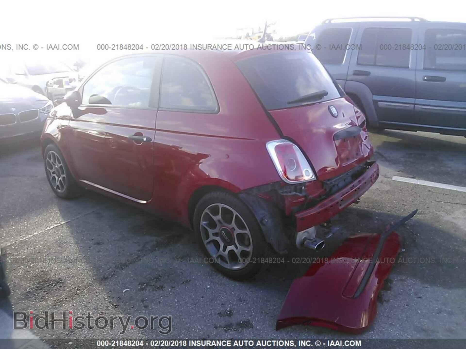 2012 Fiat 500 - VIN: 3C3CFFAR3CT302003 - Photo 3