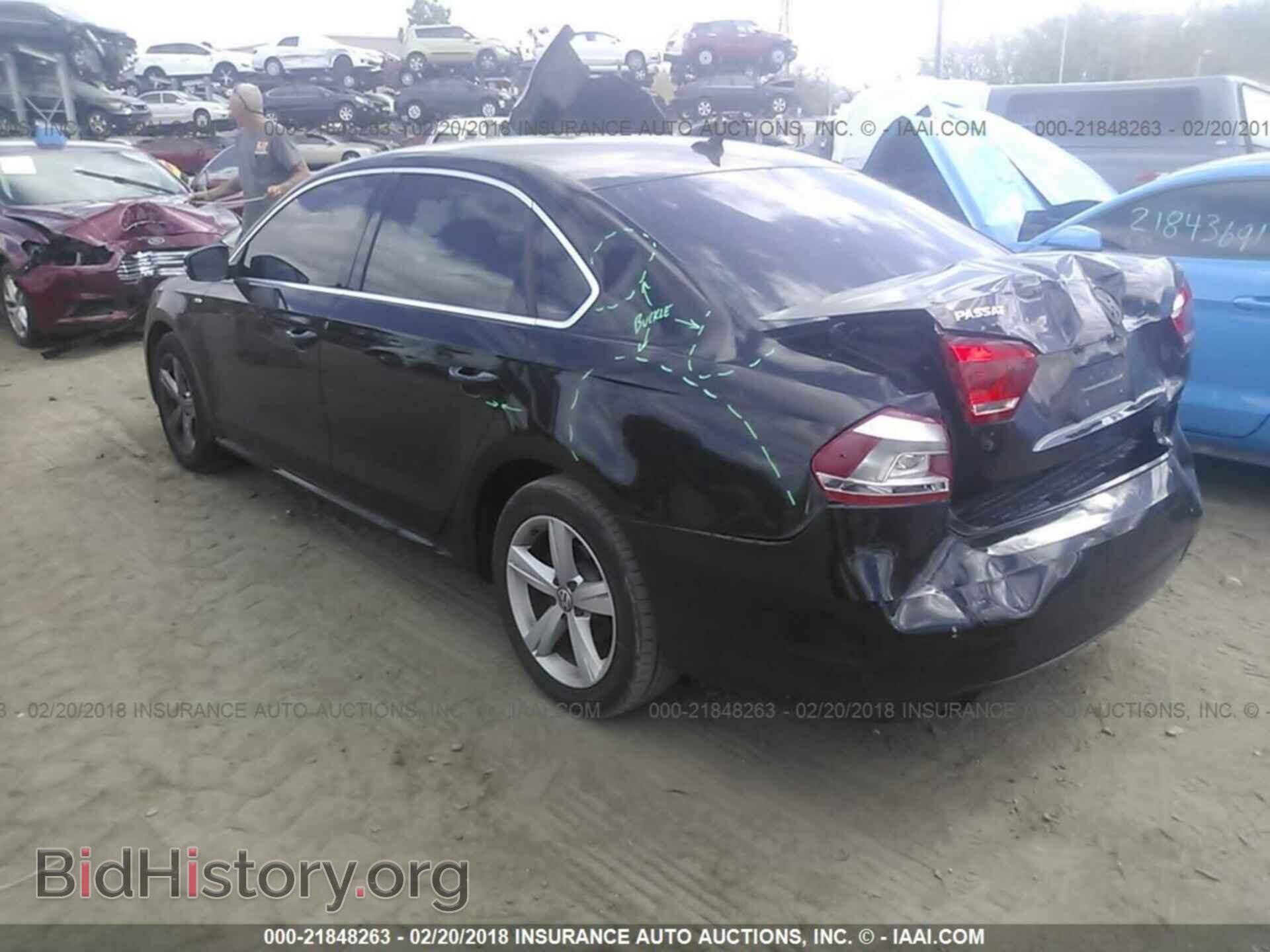 2014 Volkswagen Passat - VIN: 1VWAT7A3XEC034205 - Фото 3